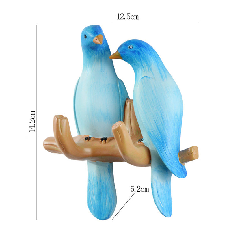 Simple And Creative Bird Punch Free Hanger