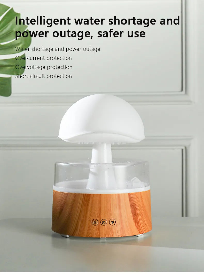 New Rain Cloud Humidifier Aromatherapy Machine Air Humidifier Ultrasonic Aroma Diffuser