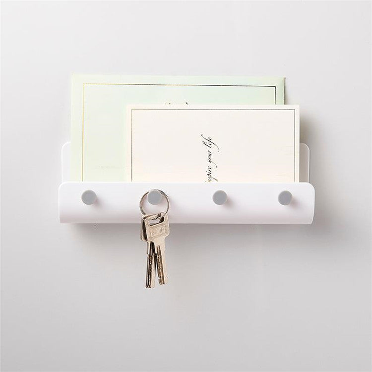 Hanging Storage Rack With 4 Hooks