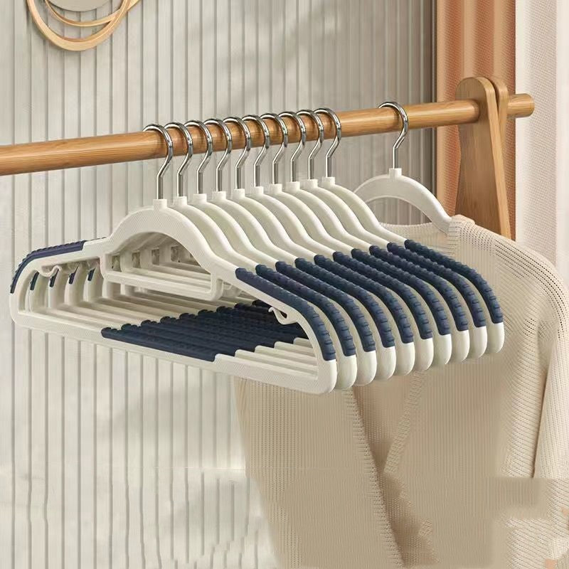 Twin-position Household Clothes Hangers That Can Be Rotated And Thickened To Reinforce