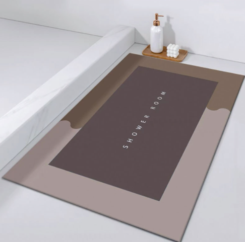Diatom Mud Soft Diatomaceous Earth Absorbent Foot Mat