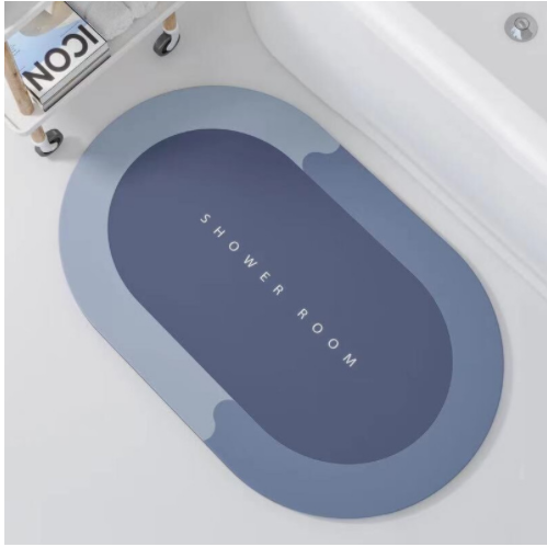 Diatom Mud Soft Diatomaceous Earth Absorbent Foot Mat