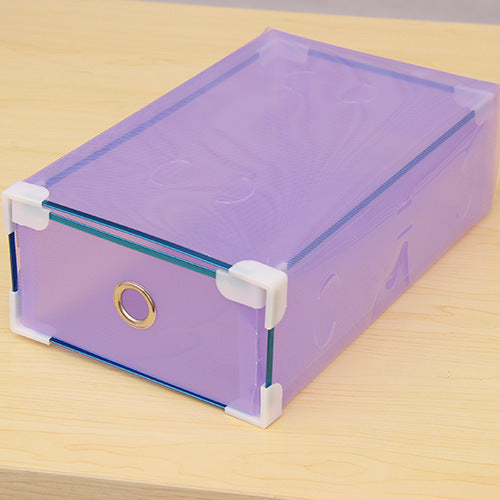 plastic shoe box