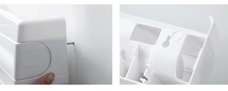 4-In-1 Kitchen Roll Holder Dispenser Kitchen Foil Film Wrap Tissue Paper 4 IN 1 Kitchen Roll Holder Dispenser