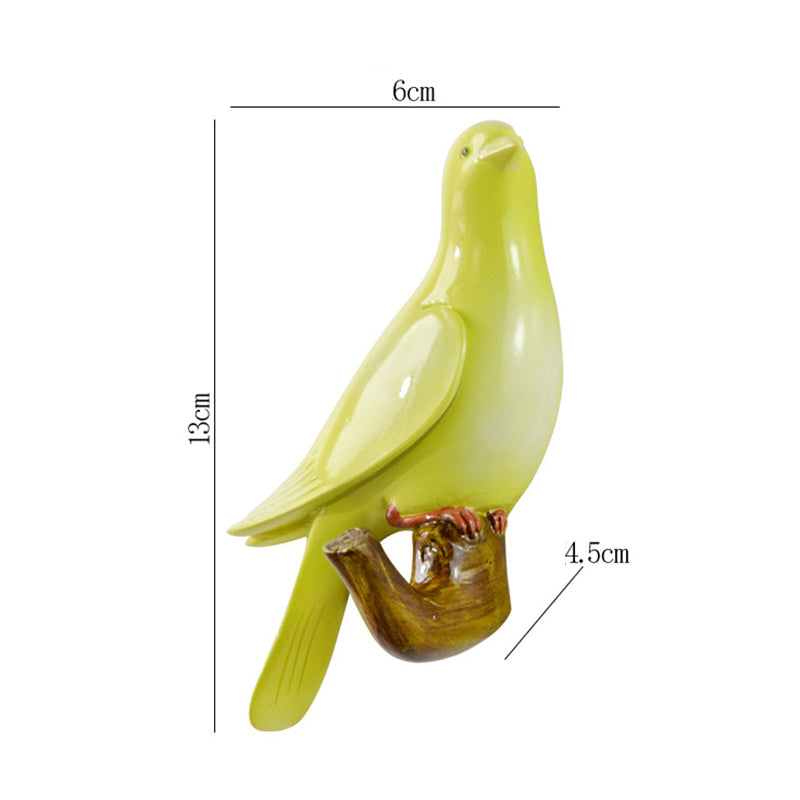 Simple And Creative Bird Punch Free Hanger