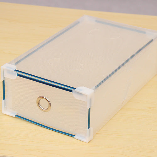 plastic shoe box
