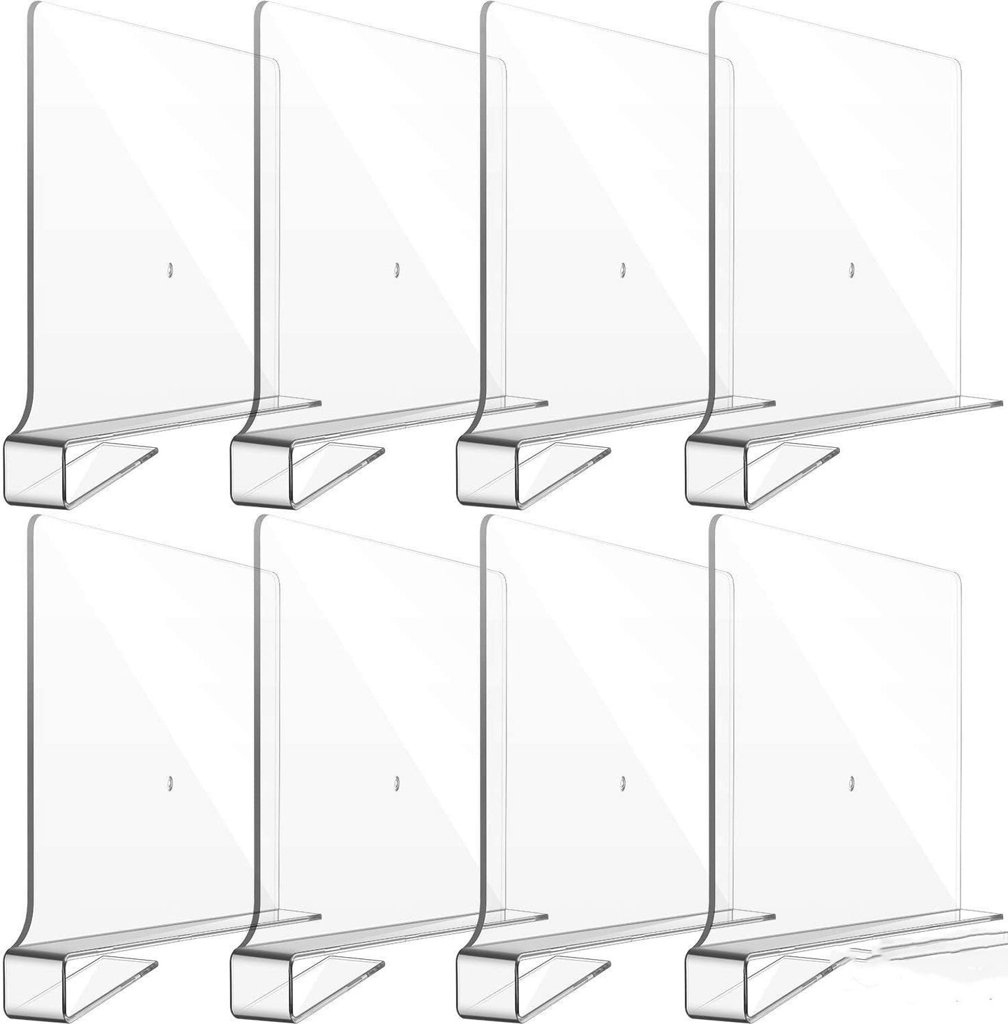 Wardrobe Bookcase Nail Free Acrylic Partition Board