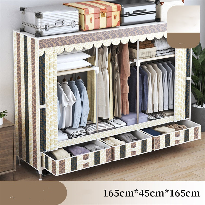 Simple Durable Cloth Belt Drawer Cloth Wardrobe