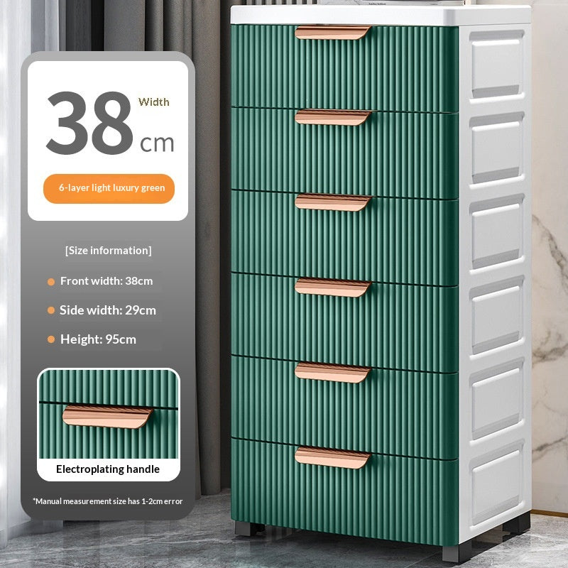 Simple Household Drawer Style Light Luxury Storage Cabinet