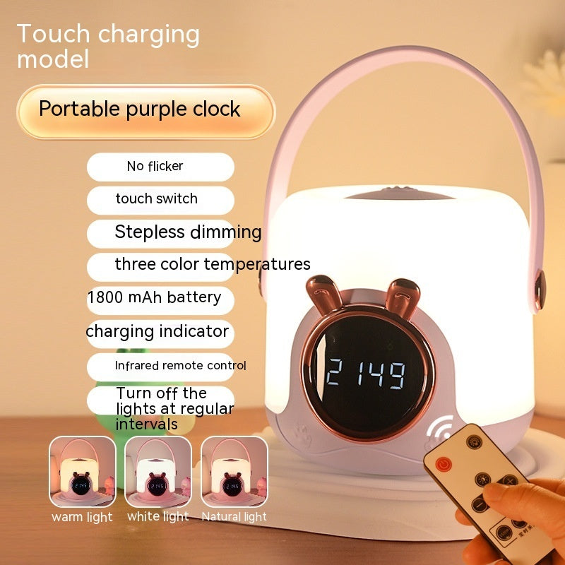 USB Charging Touch Remote Control Small Night Lamp