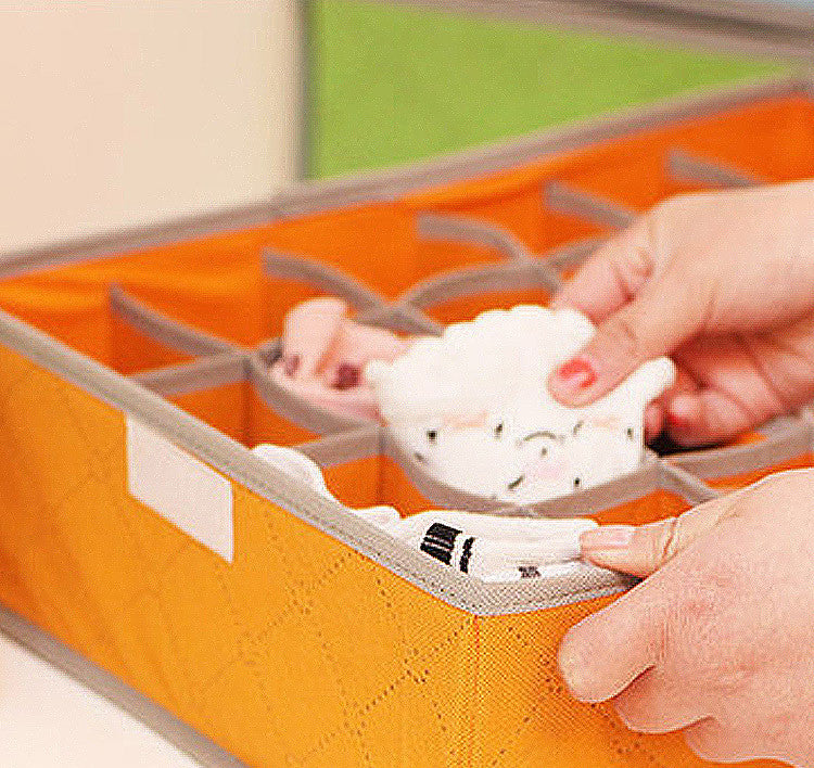 Color covered bamboo charcoal storage box