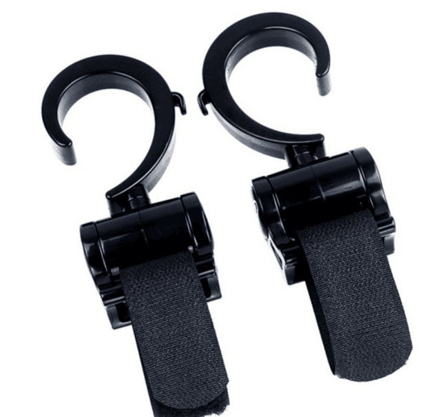 2pcs Lot Baby Stroller Accessories 360 Basket Stroller Hook Multifunctional Baby Stroller Hooks Accessories Useful Hanger Hooks