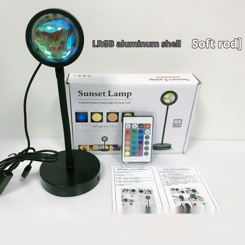 Sunset Projection Lamp Sunset Projector Night Light Wall Decoration Lighting
