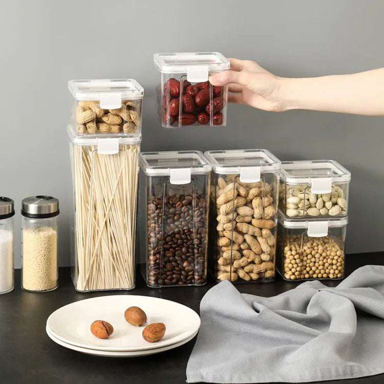 Airtight Food Storage Containers Kitchen Pantry Organizer
