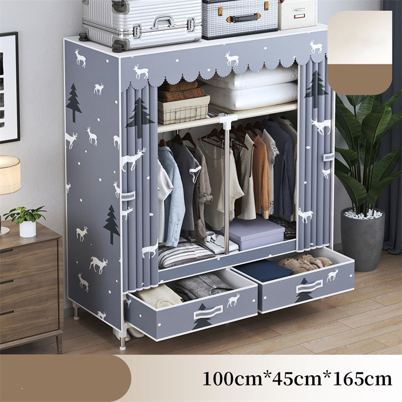 Simple Durable Cloth Belt Drawer Cloth Wardrobe