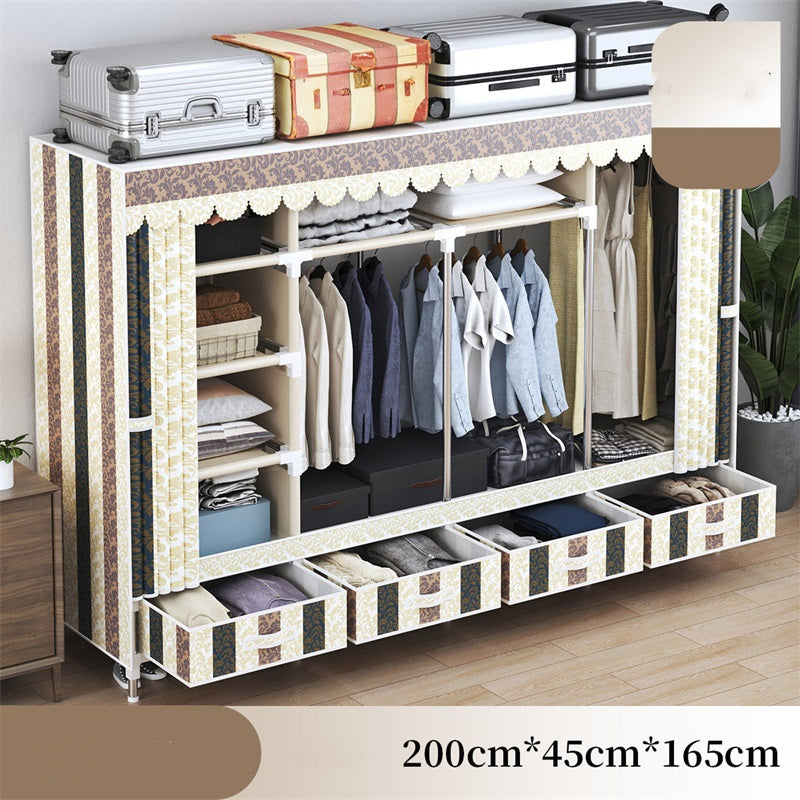 Simple Durable Cloth Belt Drawer Cloth Wardrobe