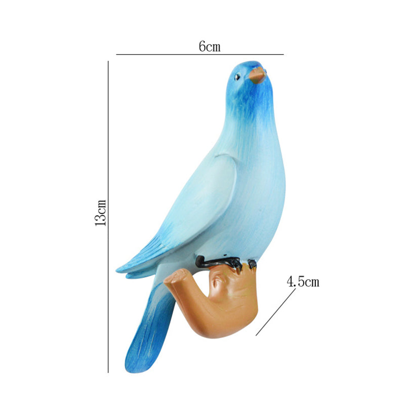 Simple And Creative Bird Punch Free Hanger