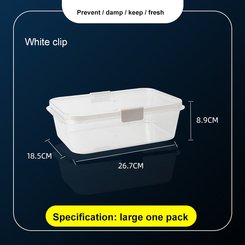 Household Refrigerator Transparent Storage Vegetable And Fruit Fresh-keeping Box