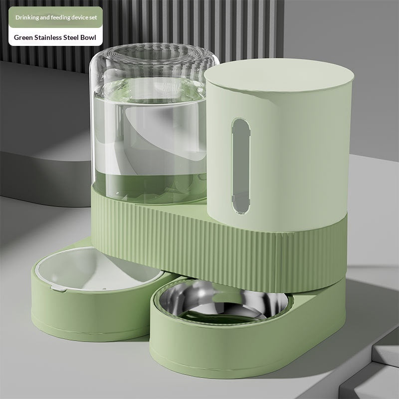 Automatic Pet Water And Food Dispenser In One