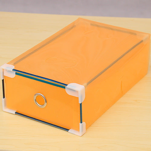 plastic shoe box