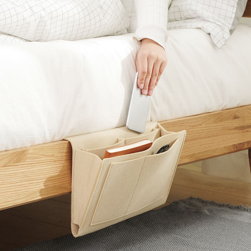 Storage Bed Head Hanging Storage Bag Storage Hanging Basket