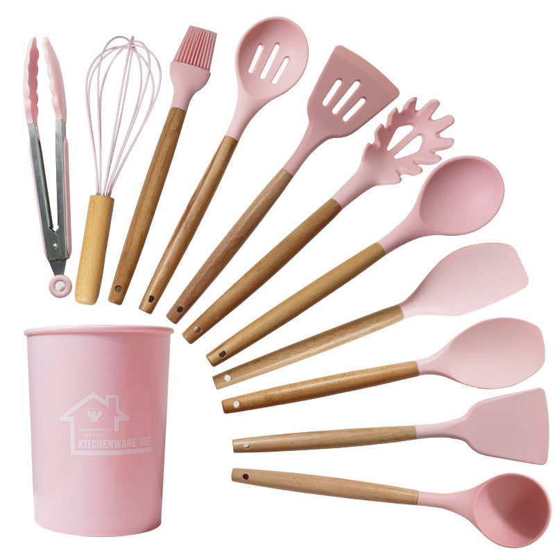 12-piece Food-grade Non-stick Pot Spatula And Soup Spoon Set