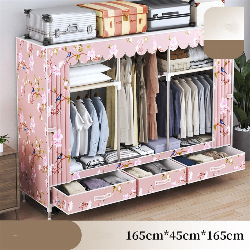 Simple Durable Cloth Belt Drawer Cloth Wardrobe