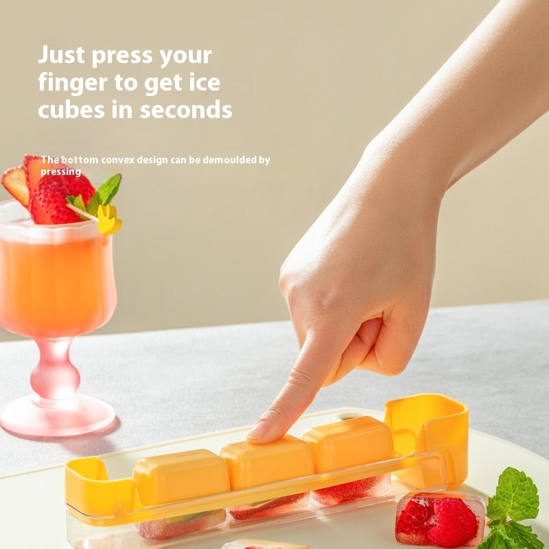 Ice Cube Molded Silicone Homemade Ice Cube Tray Food Grade
