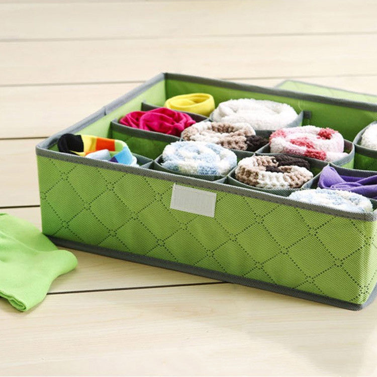 Color covered bamboo charcoal storage box