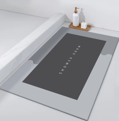 Diatom Mud Soft Diatomaceous Earth Absorbent Foot Mat