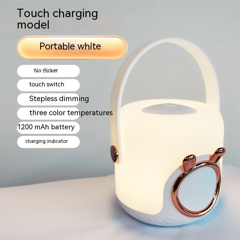 USB Charging Touch Remote Control Small Night Lamp