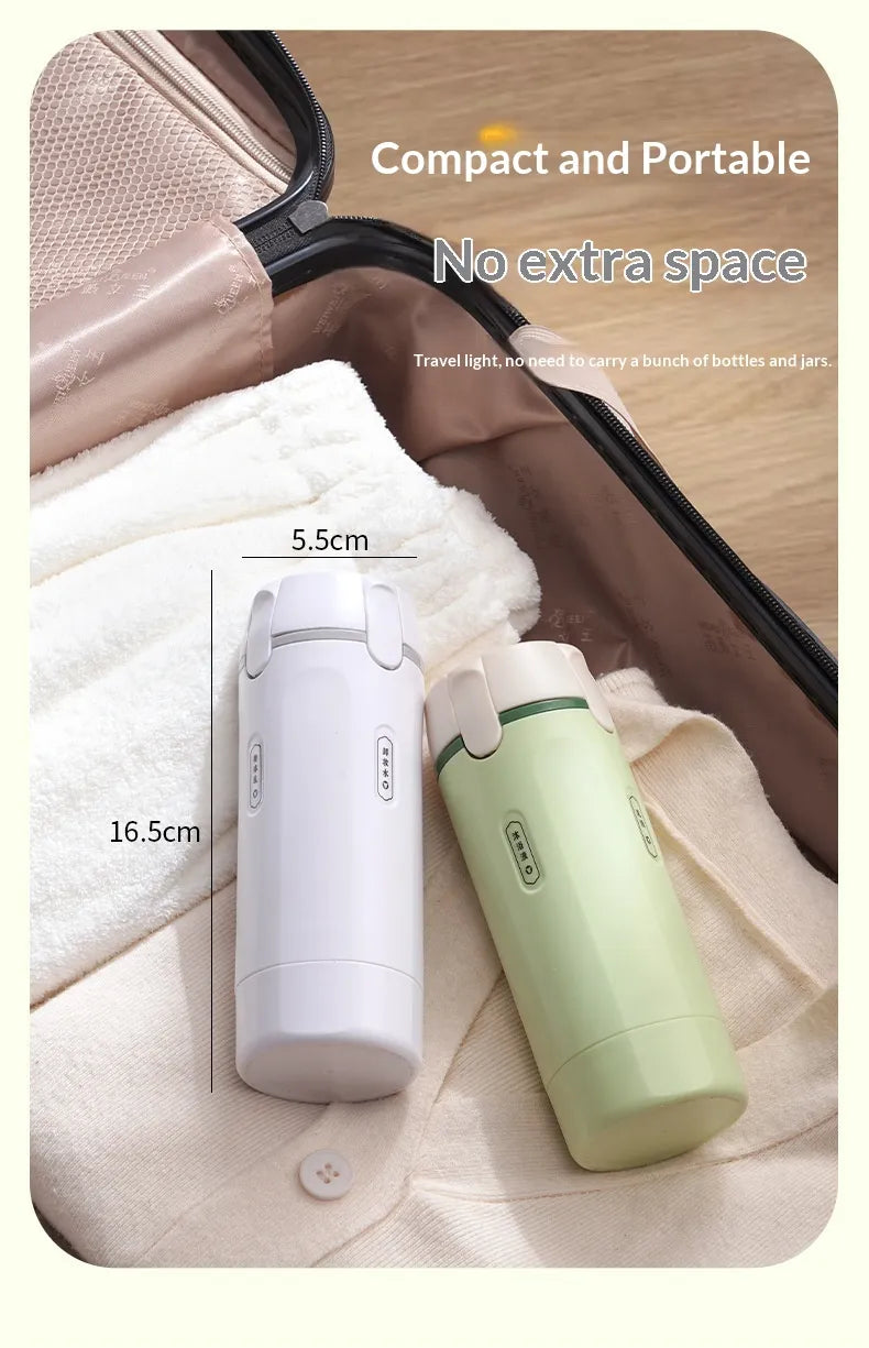 4 In 1 Travel Dispenser Portable Travel Bottles Leak Proof Leakproof Travel Container For Perfume Shampoo Conditioner Lotion