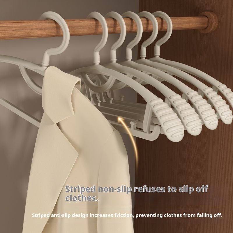 Wide-shoulder Hangers With Non-slip No-mark Designextra-wide And Padded For Winter