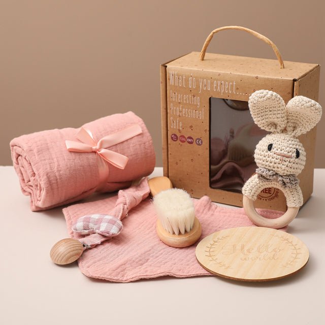 Bopoobo 1Set Bath Toys Set Kid Swaddle Wrap Baby Milestones - Nexxcart