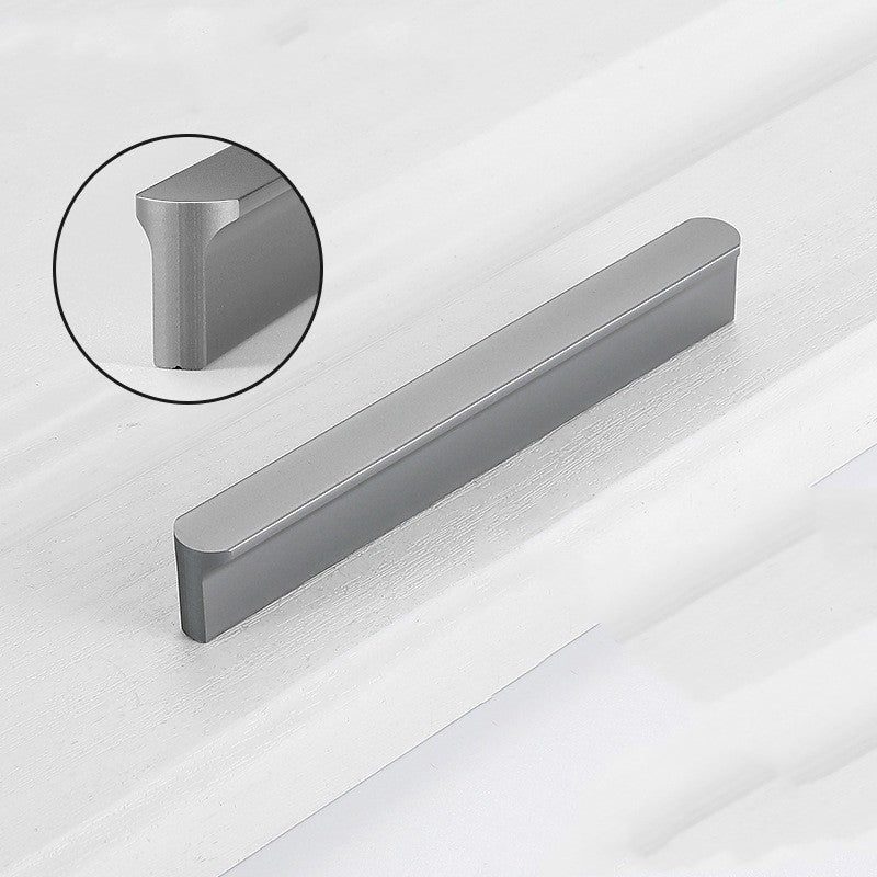 Gold Wardrobe Door Handle Lengthened Aluminum Alloy Cabinet Drawer Cabinet Door Handle
