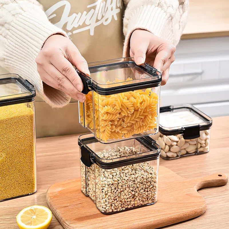 Airtight Food Storage Containers Kitchen Pantry Organizer
