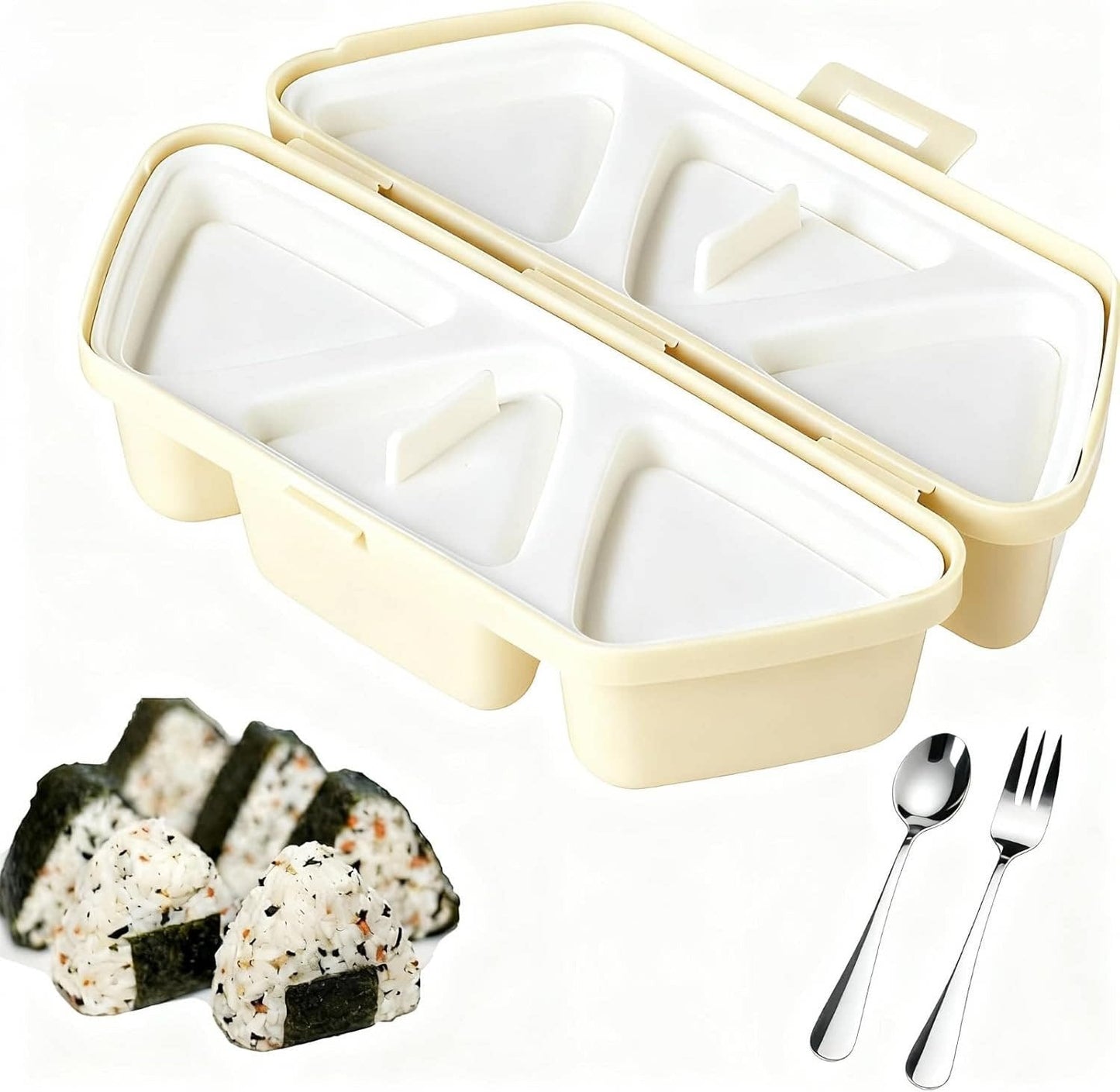Foldable Creative Bento Box Onigiri Mold Set - Nexxcart