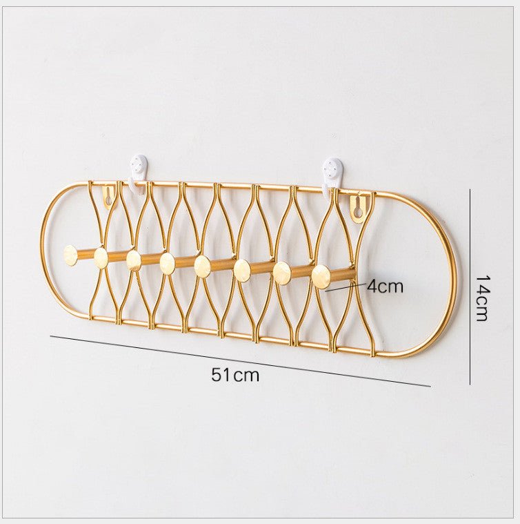 Home Fashion Minimalist Iron Coat Hooks - Nexxcart