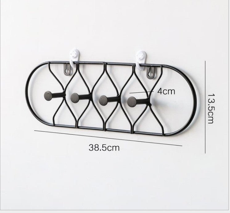 Home Fashion Minimalist Iron Coat Hooks - Nexxcart