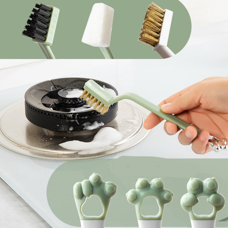 Kitchen Cleaning Brush Gas Stove Sink Household Cleaning Brush Kitchen Supplies - Nexxcart