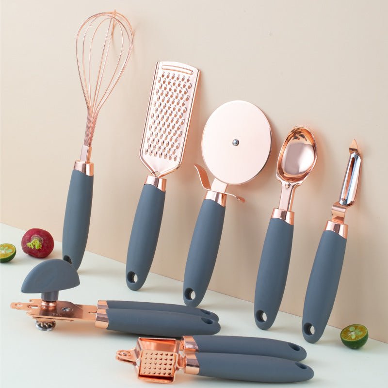 Kitchen Household Peeler Gadget Copper Plating Set - Nexxcart