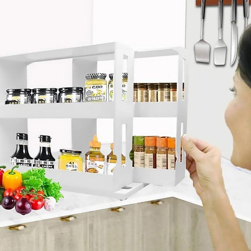 Kitchen rotating rack spice rack - Nexxcart