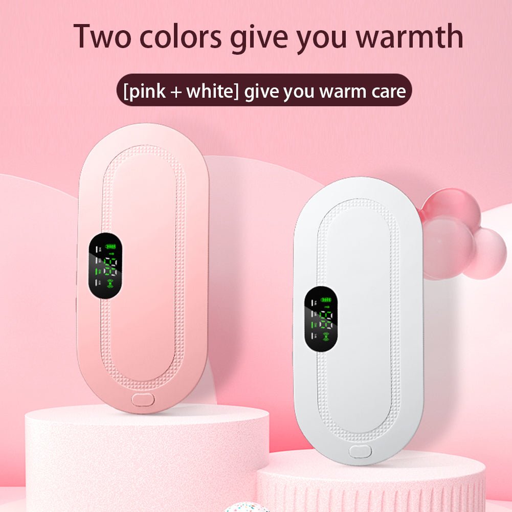 Menstrual Heating Pad Smart Warm Belt Relief Waist Pain Cramps Vibrating Abdominal Massager Electric Waist Belt Device - Nexxcart