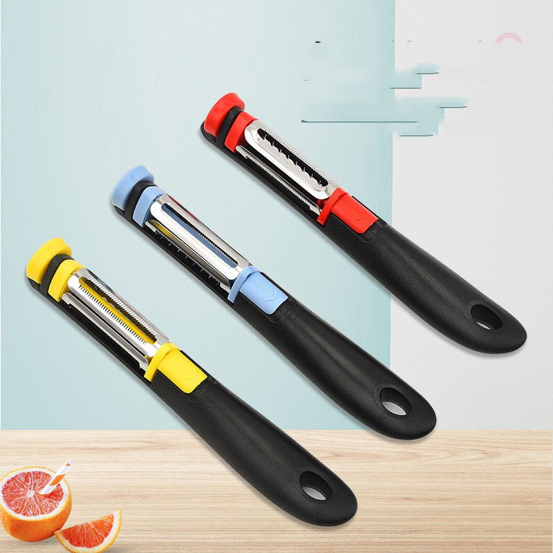 Multifunctional Peeling Knife Stainless Steel Kitchen Fruit Potato Peeler Melon Planing Kitchen Utensils - Nexxcart