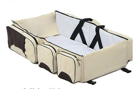 New multi function Mommy bag type baby portable bed folding sleeping basket outdoors baby sleeping baby - Nexxcart