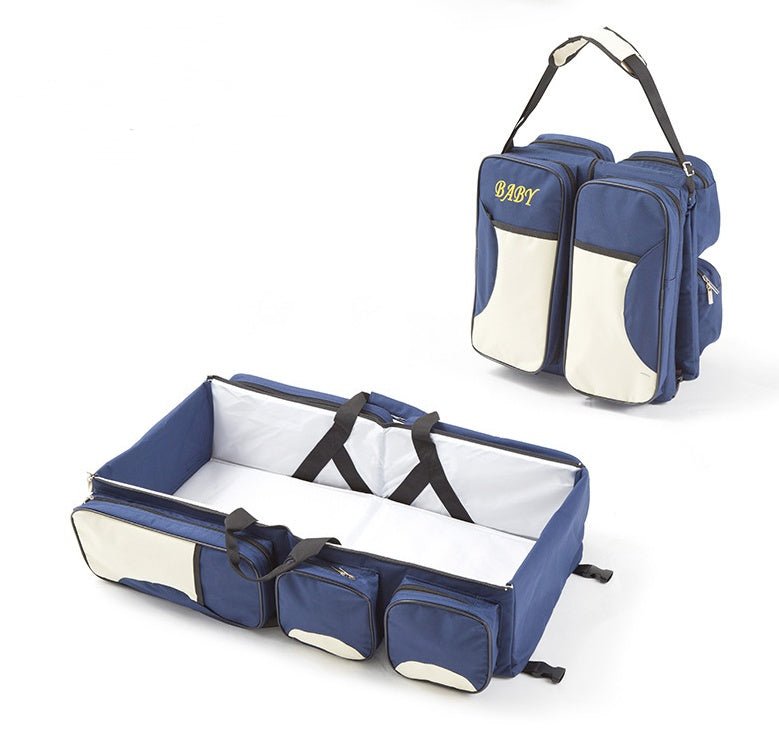 New multi function Mommy bag type baby portable bed folding sleeping basket outdoors baby sleeping baby - Nexxcart
