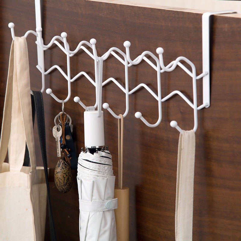 Punch - Free Door - Back Racks, Strong And Seamless, Double - Row Hangers Behind The Door - Nexxcart