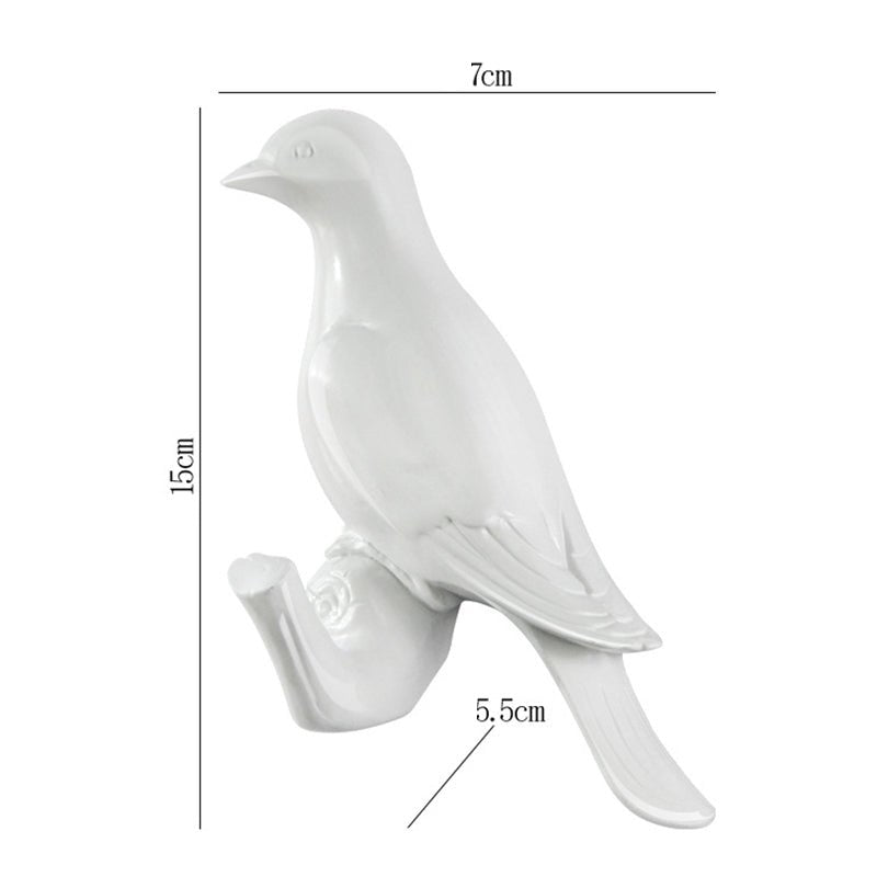 Simple And Creative Bird Punch Free Hanger - Nexxcart
