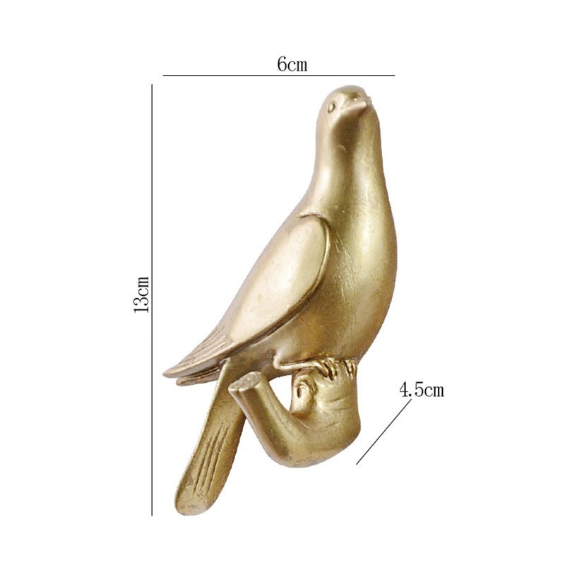 Simple And Creative Bird Punch Free Hanger - Nexxcart