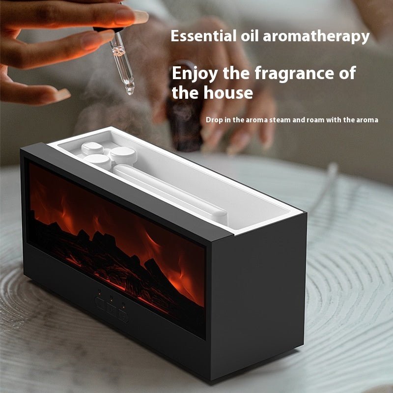 Simulated 3D Fireplace Flame Aroma Diffuser - Nexxcart